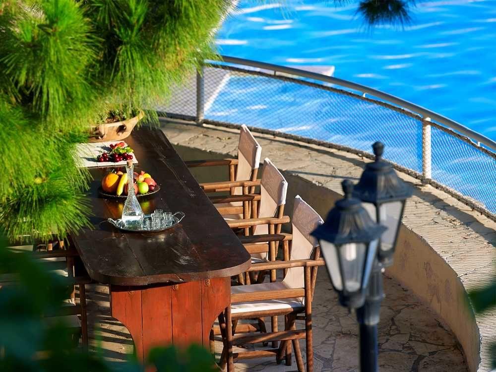 Aroma Creta Hotel คูตซูนารี ร้านอาหาร รูปภาพ